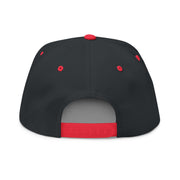 Heartbeat Soccer Flat Bill Cap | Sports Fan Hat, Embroidered Cap, Gift for Soccer Lovers, Unique Sports Hat, Outdoor Cap