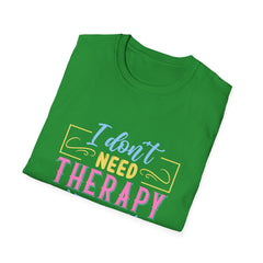 Morocco Therapy T-Shirt, Travel Tee, Unisex Graphic Shirt, Adventure Apparel, Wanderlust Gift, Vacation Reminder