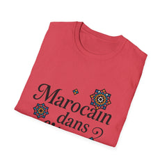 Moroccan Slogan Zellige Unisex T-Shirt