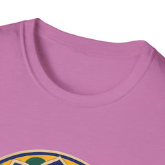 Artistic Detail Unisex T-Shirt, Mandala Tee, Boho Style Shirt, Relaxed Fit Top, Gift for Art Lovers, Casual Wear
