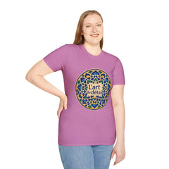 Artistic Detail Unisex T-Shirt, Mandala Tee, Boho Style Shirt, Relaxed Fit Top, Gift for Art Lovers, Casual Wear