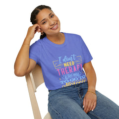 Morocco Therapy T-Shirt, Travel Tee, Unisex Graphic Shirt, Adventure Apparel, Wanderlust Gift, Vacation Reminder