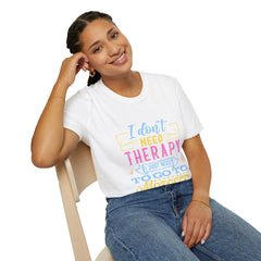 Morocco Therapy T-Shirt, Travel Tee, Unisex Graphic Shirt, Adventure Apparel, Wanderlust Gift, Vacation Reminder