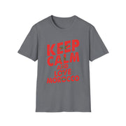 Keep Calm and Love Morocco Shirt, Unisex Softstyle T-Shirt, Gift for Travelers, Casual Wear, Souvenir, Ethnic Pride Wear