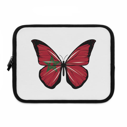 Butterfly Laptop Sleeve, Stylish Laptop Case, Tech Accessory, Gift for Her, Eco-Friendly Sleeve, Modern Design