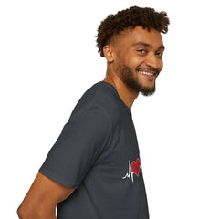 Soccer Heartbeat T-Shirt - Perfect for Sports Lovers, Gift for Soccer Fans,
