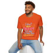 Morocco Therapy T-Shirt, Travel Tee, Unisex Graphic Shirt, Adventure Apparel, Wanderlust Gift, Vacation Reminder