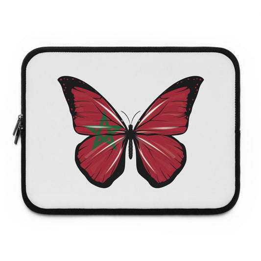 Butterfly Laptop Sleeve, Stylish Laptop Case, Tech Accessory, Gift for Her, Eco-Friendly Sleeve, Modern Design