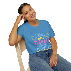 Morocco Therapy T-Shirt, Travel Tee, Unisex Graphic Shirt, Adventure Apparel, Wanderlust Gift, Vacation Reminder