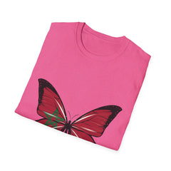 Butterfly Graphic Unisex T-Shirt, Nature Lover Tee, Birthday Gift, Casual Outfit, Boho Style