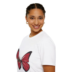 Butterfly Graphic Unisex T-Shirt, Nature Lover Tee, Birthday Gift, Casual Outfit, Boho Style
