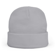Red Floral Skull Knit Beanie | Embroidered Casual Winter Hat,