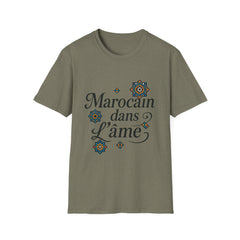 Moroccan Slogan Zellige Unisex T-Shirt