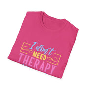 Morocco Therapy T-Shirt, Travel Tee, Unisex Graphic Shirt, Adventure Apparel, Wanderlust Gift, Vacation Reminder