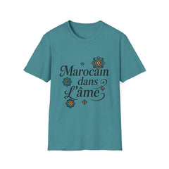 Moroccan Slogan Zellige Unisex T-Shirt