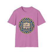 Artistic Detail Unisex T-Shirt, Mandala Tee, Boho Style Shirt, Relaxed Fit Top, Gift for Art Lovers, Casual Wear