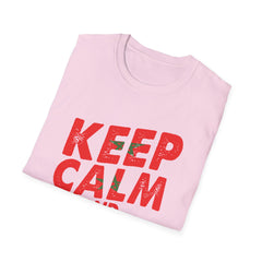 Keep Calm and Love Morocco Shirt, Unisex Softstyle T-Shirt, Gift for Travelers, Casual Wear, Souvenir, Ethnic Pride Wear