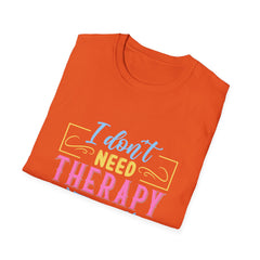 Morocco Therapy T-Shirt, Travel Tee, Unisex Graphic Shirt, Adventure Apparel, Wanderlust Gift, Vacation Reminder