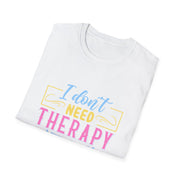 Morocco Therapy T-Shirt, Travel Tee, Unisex Graphic Shirt, Adventure Apparel, Wanderlust Gift, Vacation Reminder