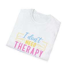 Morocco Therapy T-Shirt, Travel Tee, Unisex Graphic Shirt, Adventure Apparel, Wanderlust Gift, Vacation Reminder