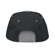 Heartbeat Soccer Flat Bill Cap | Sports Fan Hat, Embroidered Cap, Gift for Soccer Lovers, Unique Sports Hat, Outdoor Cap