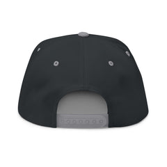 Heartbeat Soccer Flat Bill Cap | Sports Fan Hat, Embroidered Cap, Gift for Soccer Lovers, Unique Sports Hat, Outdoor Cap