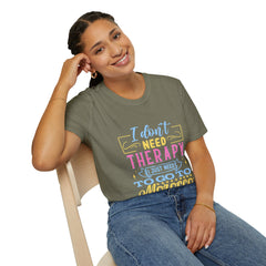 Morocco Therapy T-Shirt, Travel Tee, Unisex Graphic Shirt, Adventure Apparel, Wanderlust Gift, Vacation Reminder