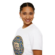 Artistic Detail Unisex T-Shirt, Mandala Tee, Boho Style Shirt, Relaxed Fit Top, Gift for Art Lovers, Casual Wear