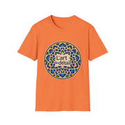Artistic Detail Unisex T-Shirt, Mandala Tee, Boho Style Shirt, Relaxed Fit Top, Gift for Art Lovers, Casual Wear