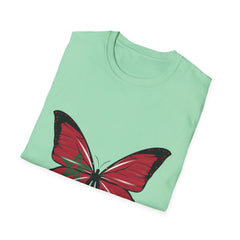 Butterfly Graphic Unisex T-Shirt, Nature Lover Tee, Birthday Gift, Casual Outfit, Boho Style