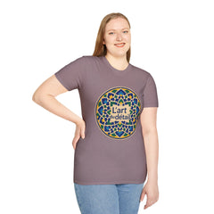Artistic Detail Unisex T-Shirt, Mandala Tee, Boho Style Shirt, Relaxed Fit Top, Gift for Art Lovers, Casual Wear