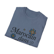 Moroccan Slogan Zellige Unisex T-Shirt