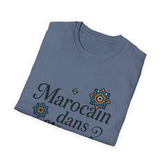 Moroccan Slogan Zellige Unisex T-Shirt