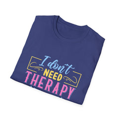 Morocco Therapy T-Shirt, Travel Tee, Unisex Graphic Shirt, Adventure Apparel, Wanderlust Gift, Vacation Reminder