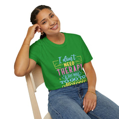 Morocco Therapy T-Shirt, Travel Tee, Unisex Graphic Shirt, Adventure Apparel, Wanderlust Gift, Vacation Reminder
