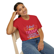 Morocco Therapy T-Shirt, Travel Tee, Unisex Graphic Shirt, Adventure Apparel, Wanderlust Gift, Vacation Reminder