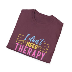 Morocco Therapy T-Shirt, Travel Tee, Unisex Graphic Shirt, Adventure Apparel, Wanderlust Gift, Vacation Reminder