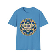 Artistic Detail Unisex T-Shirt, Mandala Tee, Boho Style Shirt, Relaxed Fit Top, Gift for Art Lovers, Casual Wear