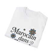Moroccan Slogan Zellige Unisex T-Shirt